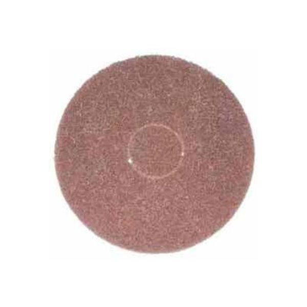 Bissell Commercial 17in Scrubbing Pad, Brown, 5 Pads 82006